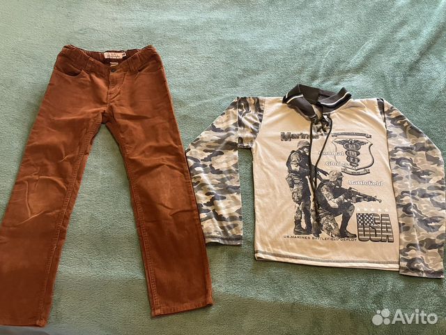 Вещи пакетом на мальчика рост 134