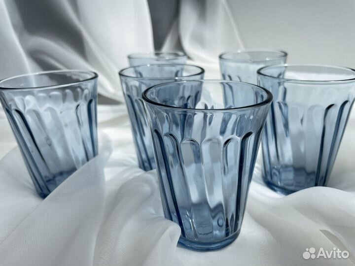 Стопка синее стекло СССР