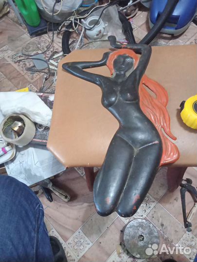 Девушка нигретянка вешать на стену СССР