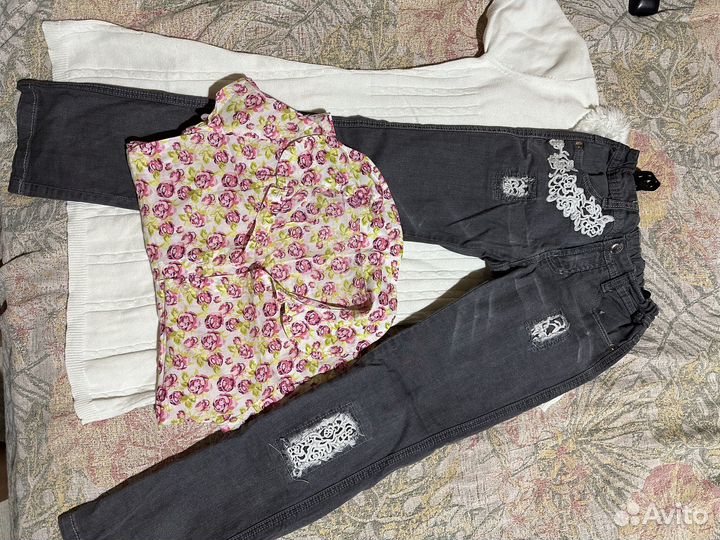 Вещи для девочки 6-8 лет пакетом