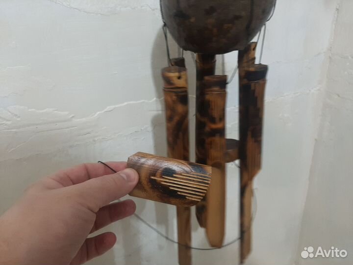 Кокосово-бамбуковый сувенир из Азии