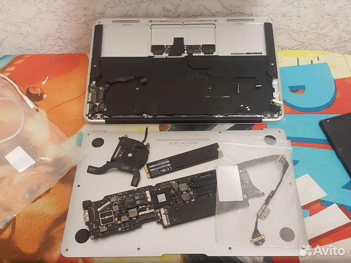 Apple MacBook Air 11 a1370 2011 разбор
