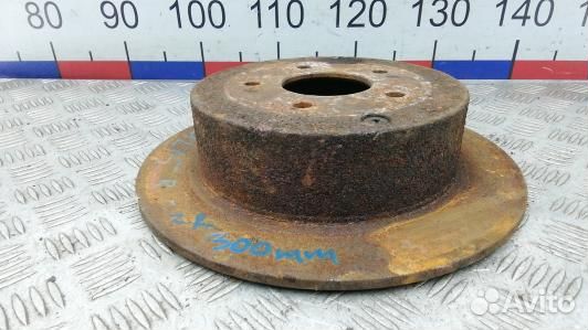 Диск тормозной задний hyundai santa FE 2 (NML15L902)