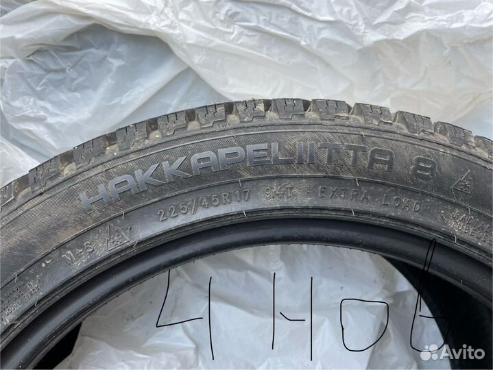 Nokian Tyres Hakkapeliitta 8 225/45 R17