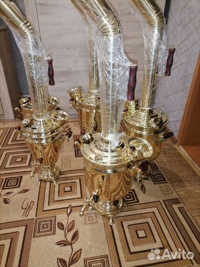 Самовар на дровах СССР