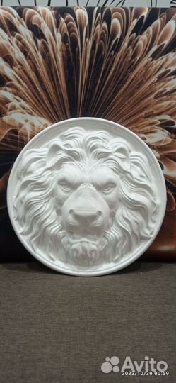 Декоративное панно на стену Лев