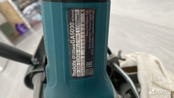 Ушм болгарка Makita 125 ga 5030