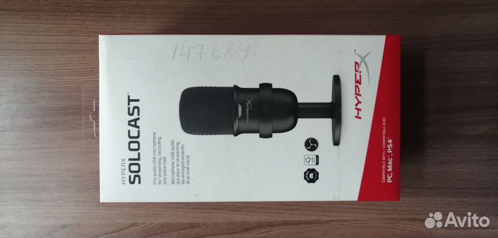 Микрофон Hyperx solocast
