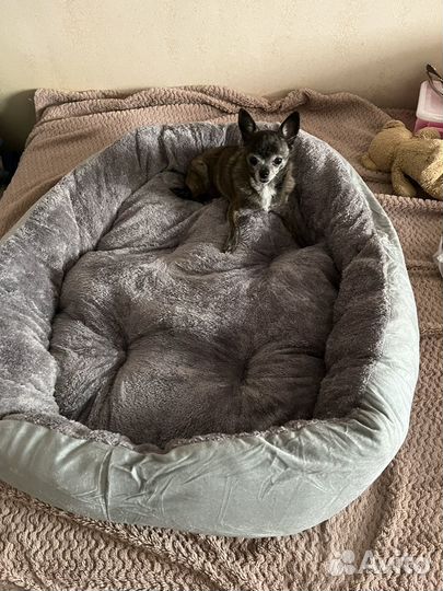 Лежанка для большой собаки 110 см