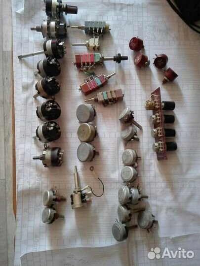 Переменные,постоянные резисторы