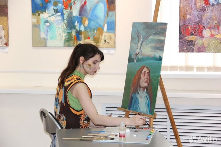 Картина портрет маслом на заказ