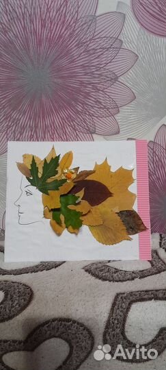 Осенняя поделка из природных материалов