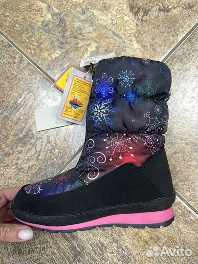 Дутики для девочек 32,33,35,36