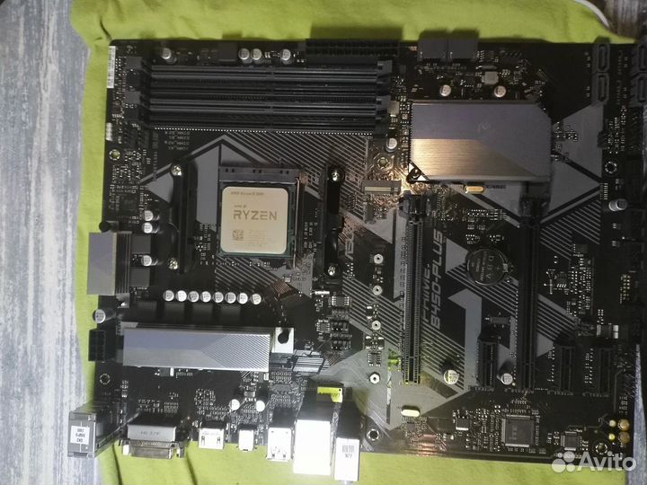 Материнская плата Asus prime B450 Plus