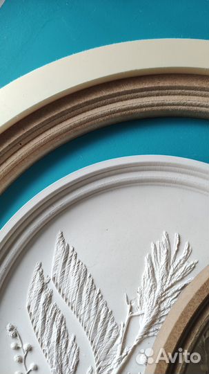 Опалубка для гипса - Круги. Ботанический бареф