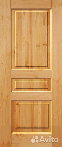 Дверь. Классик. Полотно деревянное массив сосны