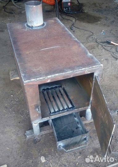 Изготовим печи для бань, буржуйки для гаража
