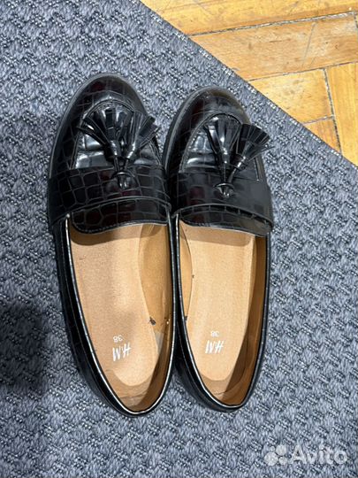 Лоферы женские 38 размер H&M