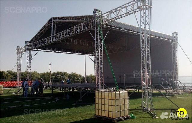 Уличный сценический комплекс с возможностью трансф