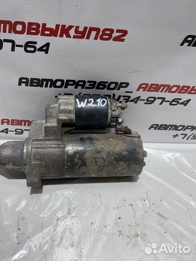 Стартер на mercedes 210 w210 в210 м112 m112