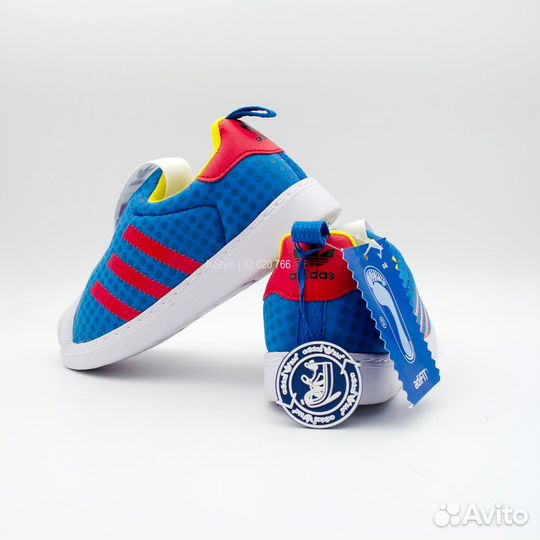 Кроссовки детские Adidas Superstar Lego 26-36