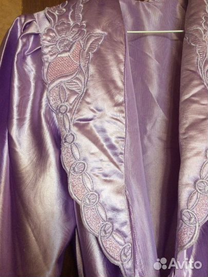 Халат атласный