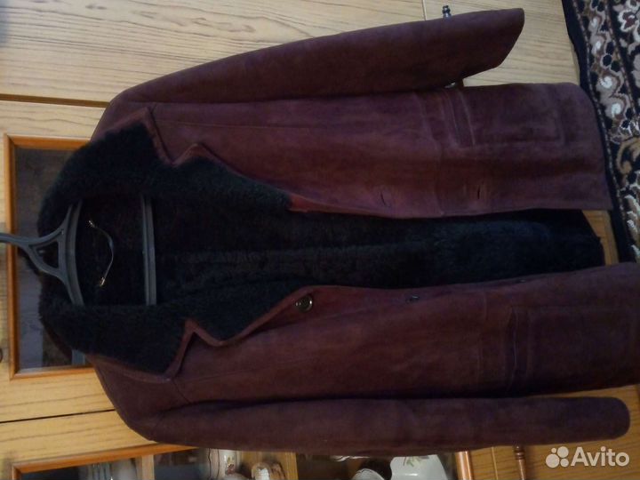 Дубленка натуральная мужская 50 размер