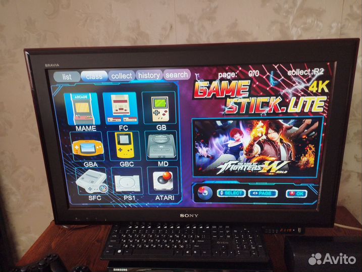 Игровая приставка Game stick