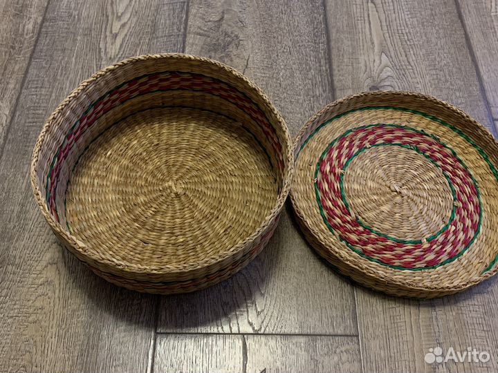Корзина плетеная для хранения