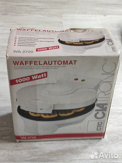 Вафельница clatronic