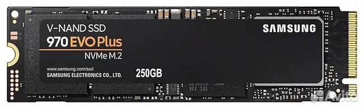 Samsung 970 EVO plus 250gb