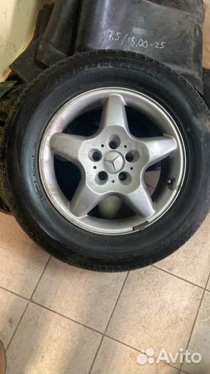 Литые диски на mercedes р17