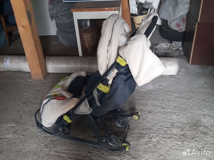 Коляска санки