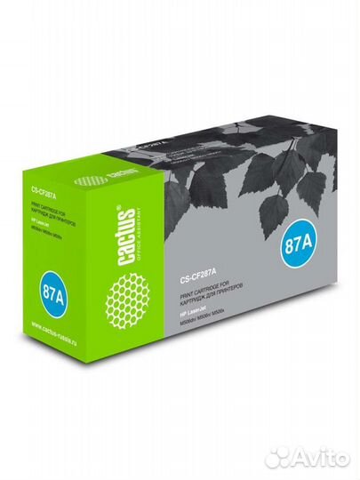 Cactus/Картридж Cactus CS-CF287A, совместимый