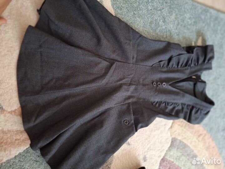 Школьная форма для девочки 122 128 серая