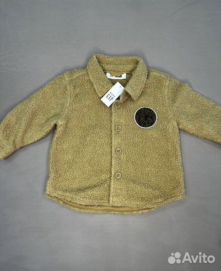 Рубашка из плюша Gap новая