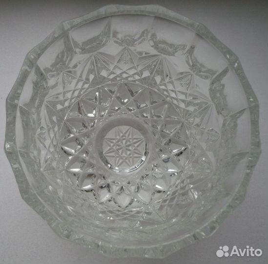 Салатник, ваза, конфетница, хрусталь, времён СССР