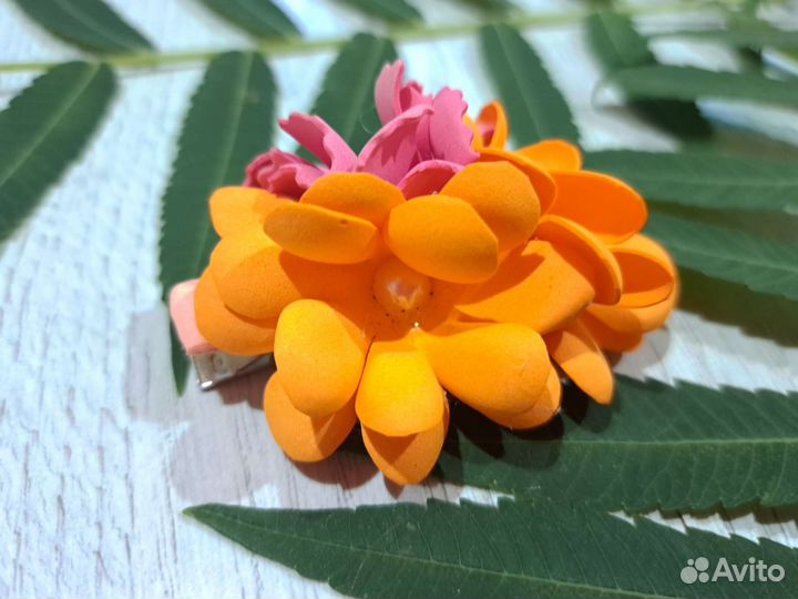 Заколочки для волос ручной работы