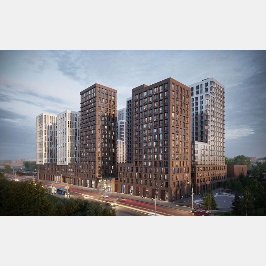 Апартаменты-студия, 21,9 м², 17/23 эт.