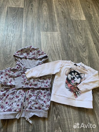Вещи пакетом на девочку 92 98