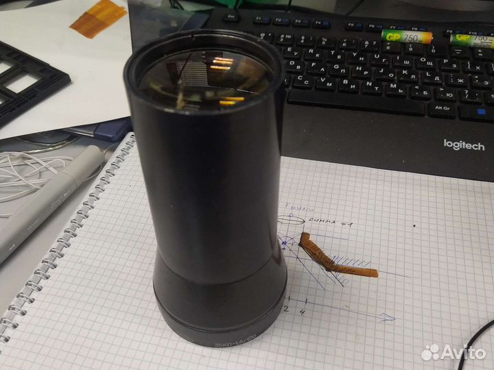 Объектив 35кп 120мм 1.8 проекционный