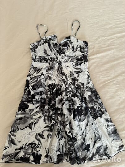 Платье винтаж Франция шелк 100% 40,42