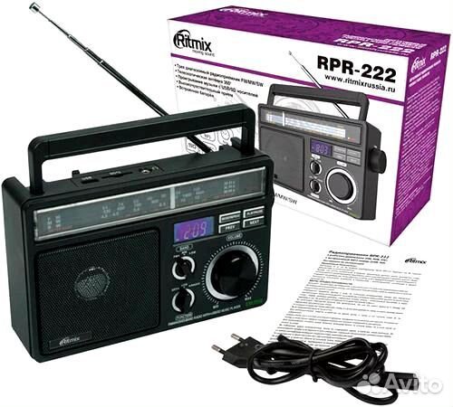 Радиоприемник ritmix новое