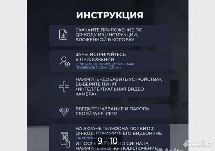 Камера видеонаблюдения wifi домашняя видеоняня