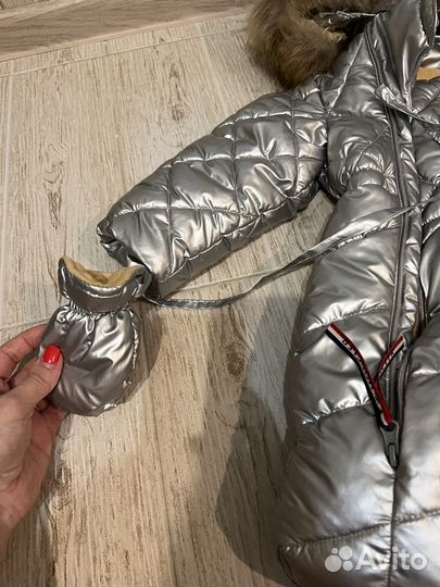 Комбинезон Moncler трансформер зимний 80