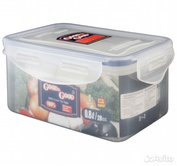 Контейнер для продуктов Good&Good 2-2 0,8л