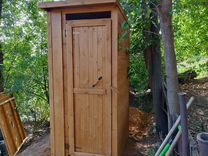 Модульные туалеты и душевые из дерева
