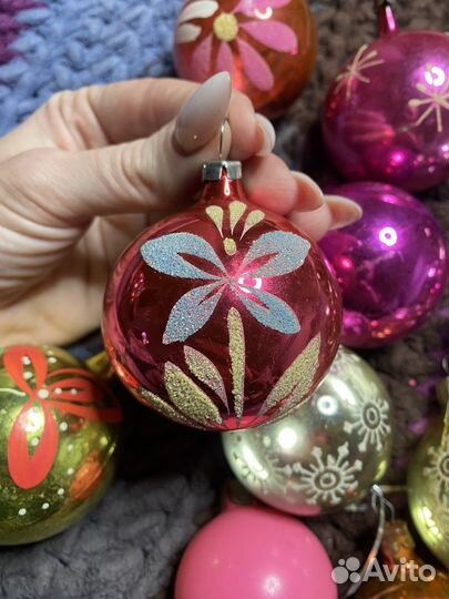 Елочные игрушки СССР