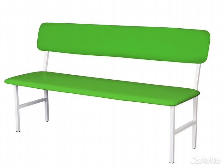 Банкетка медицинская со спинкой