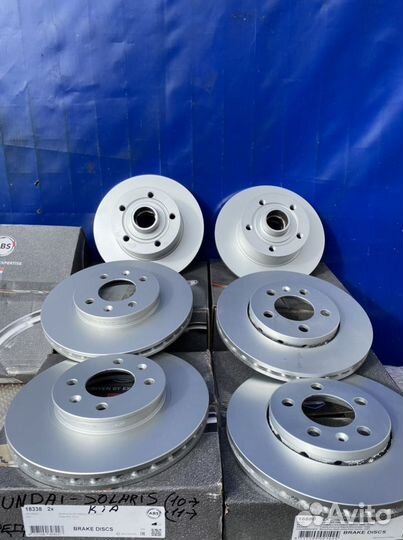 Тормозные диски передние и задние «ABS”-Голандия